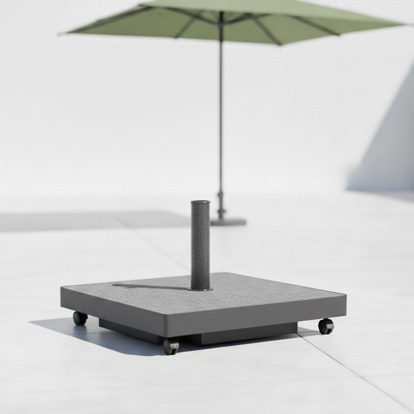 Vulbare parasolvoeten