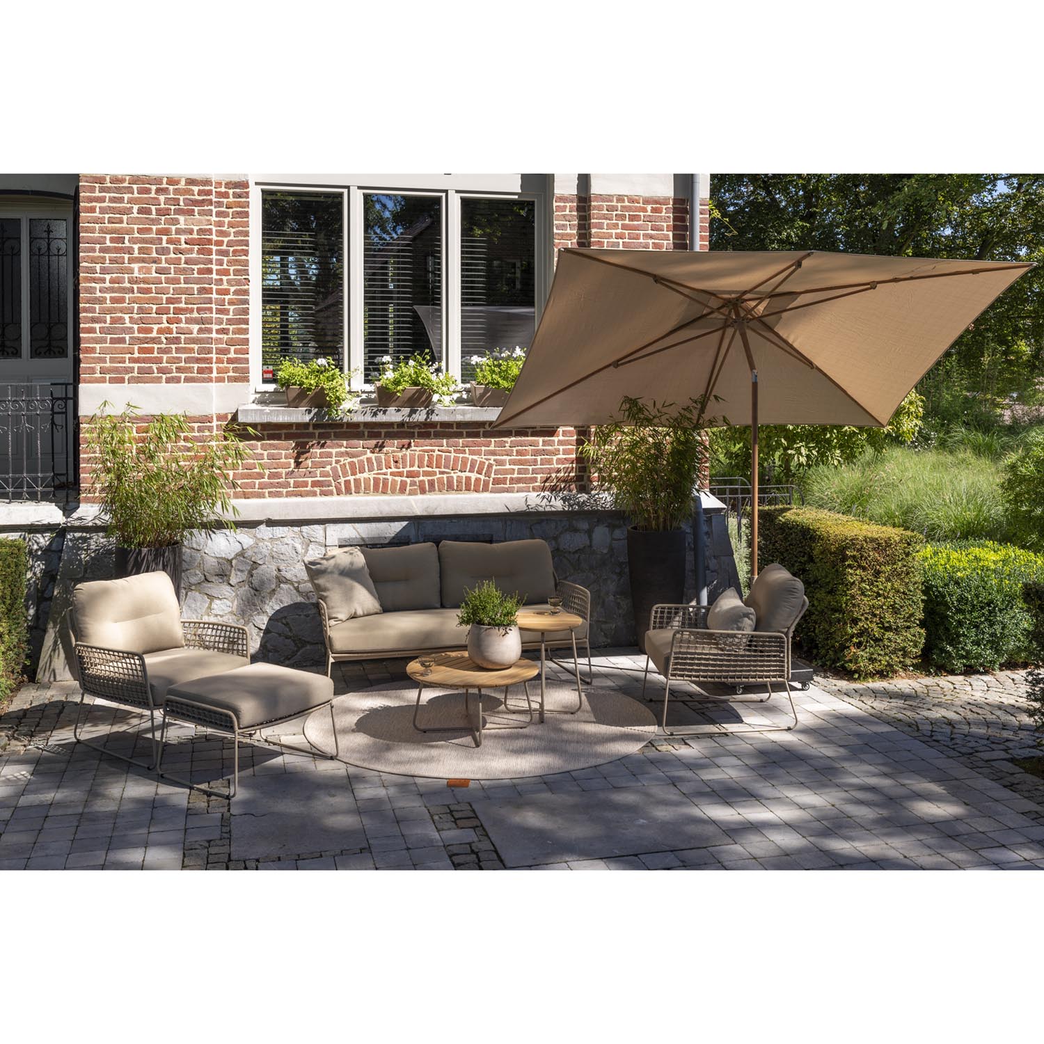 Vind parasol blauw in Parasols op