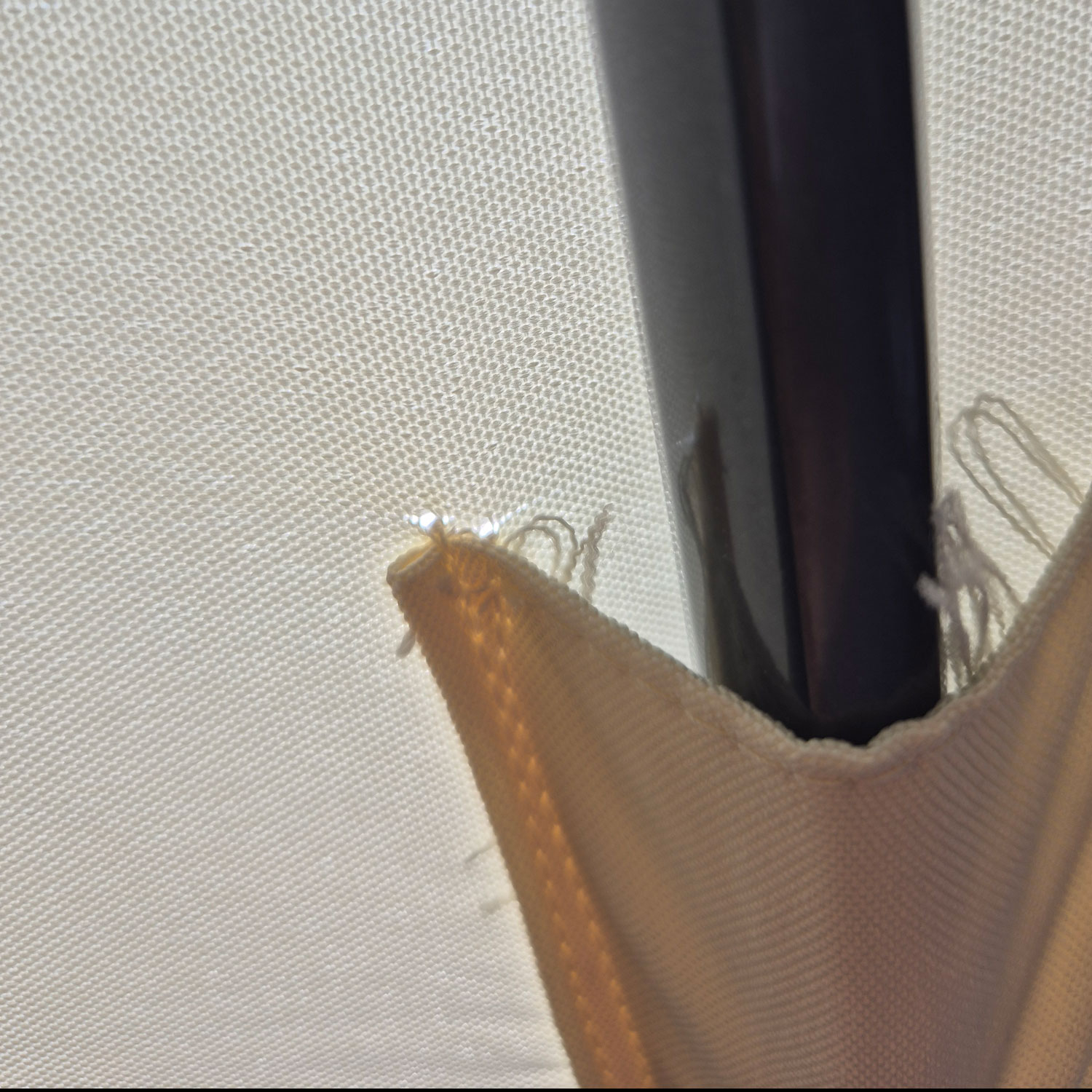 Detail foto gaatje