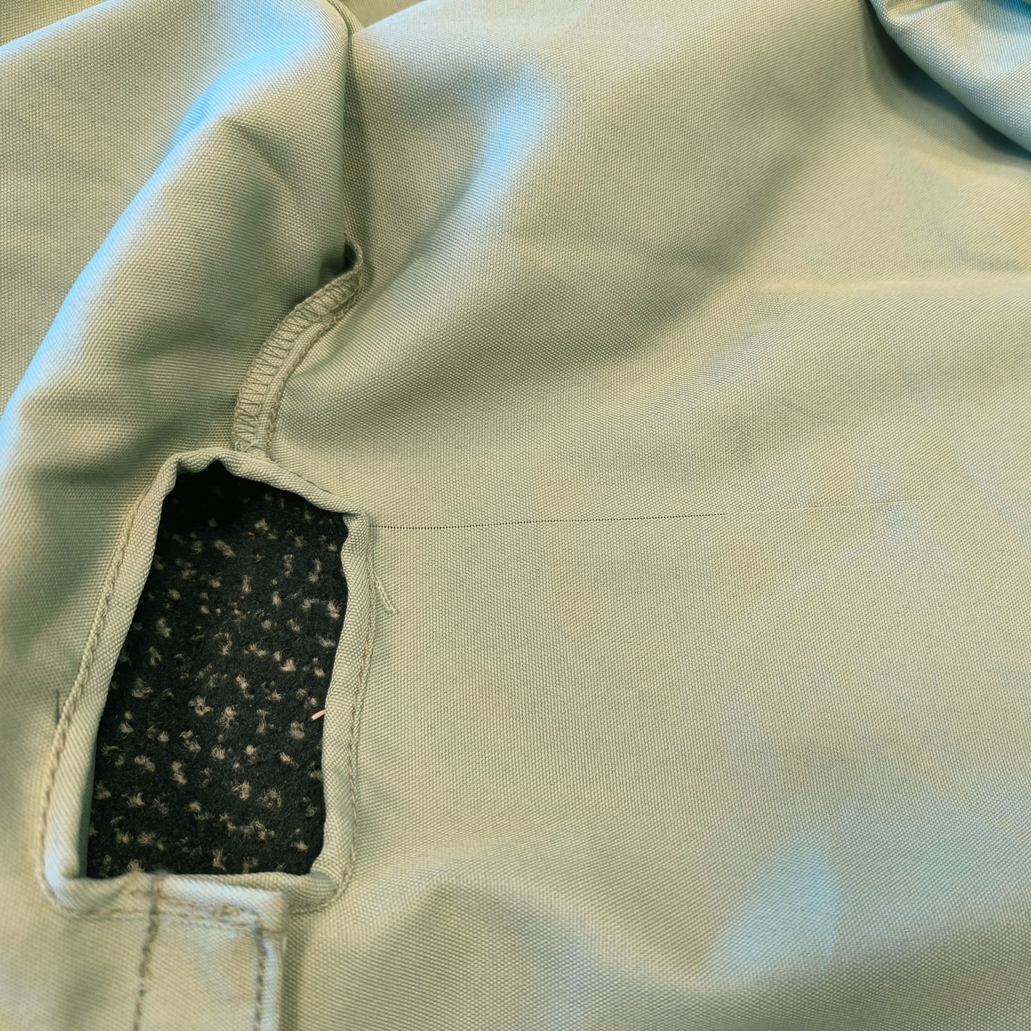 Detail foto weeffout