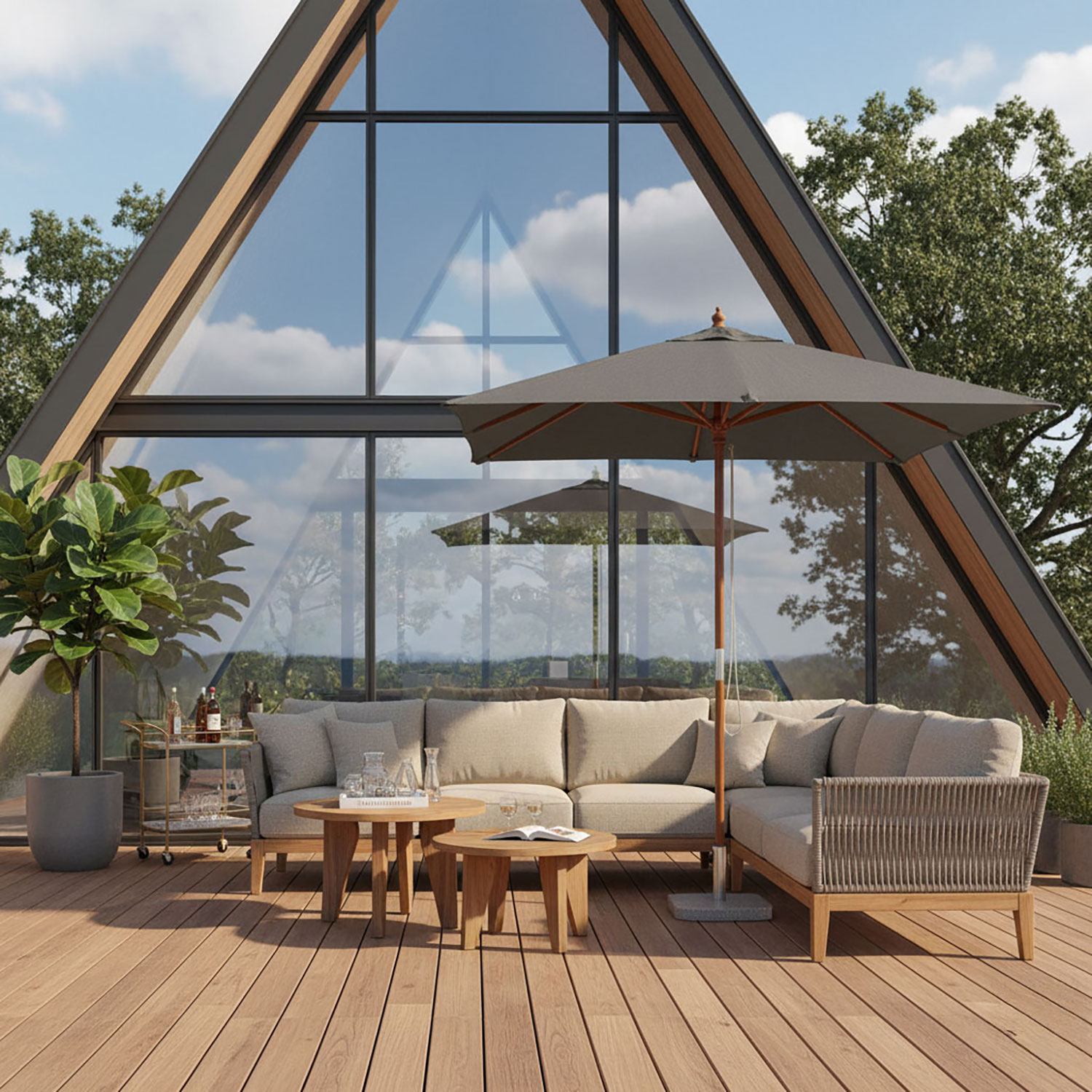 Parasol-Ica-200x200cm-Dark-Grey-houten-frame