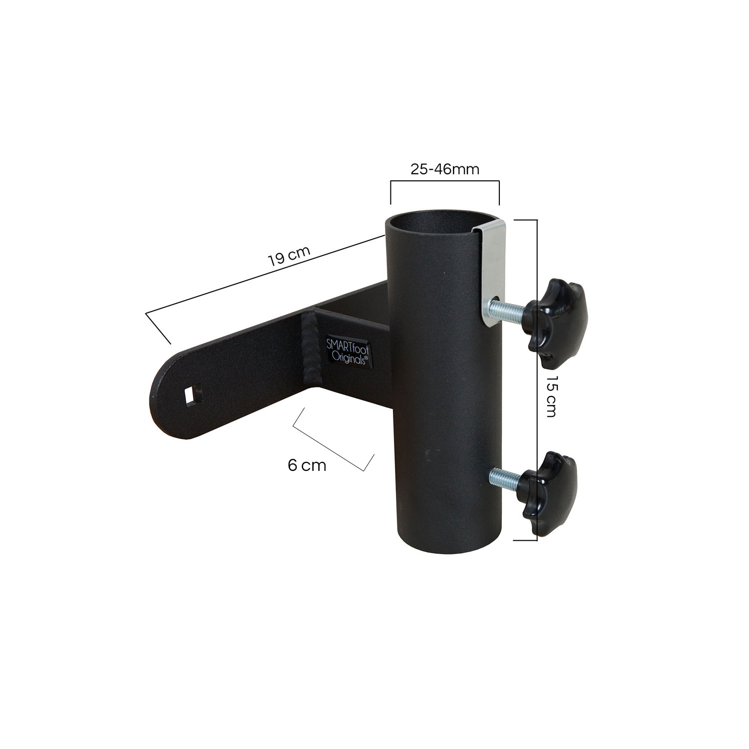 verwarring ideologie Meedogenloos Parasolvoet - Smartfoot muuradapter 46mm - Parasol-shop.nl