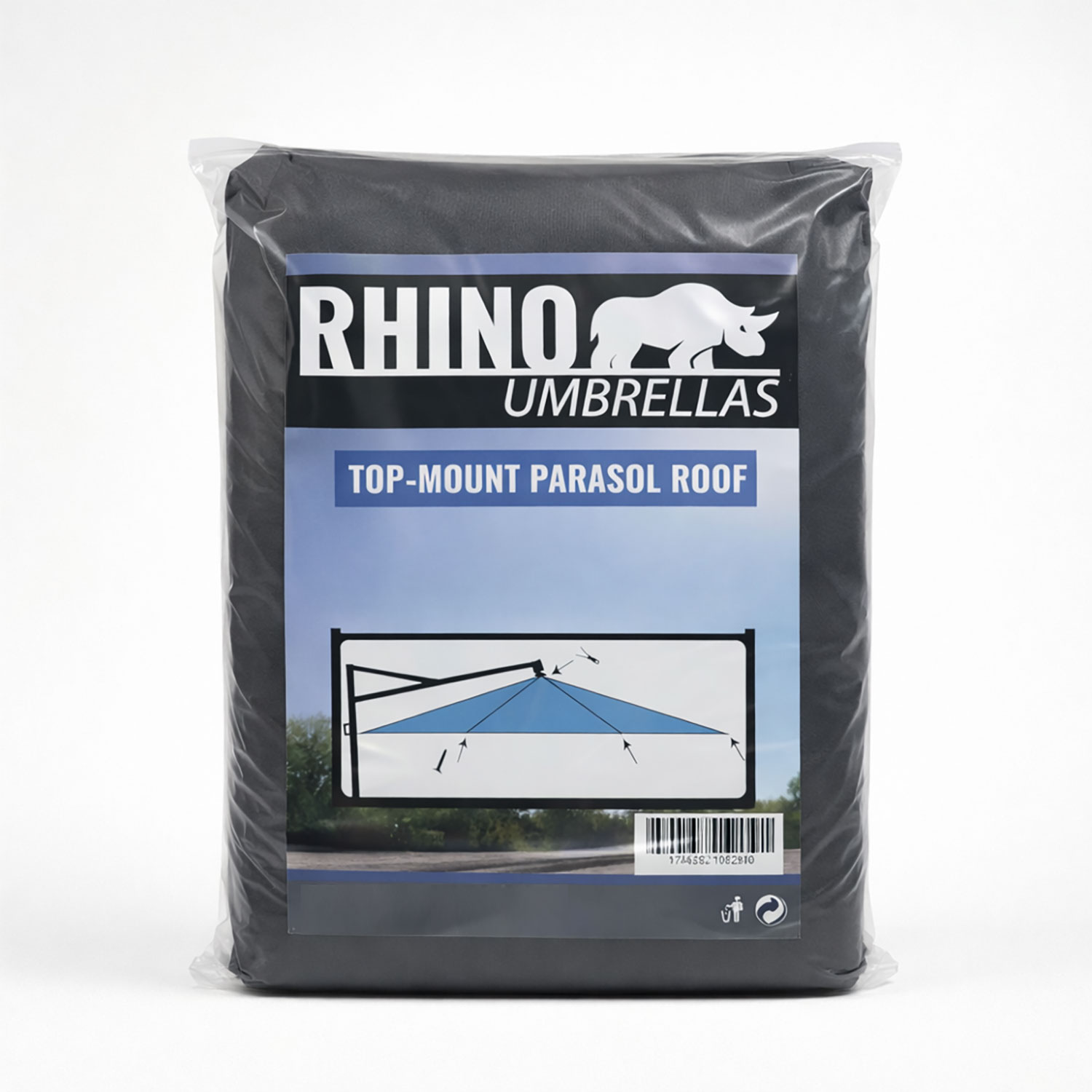 Zweefparasoldoek-verpakking