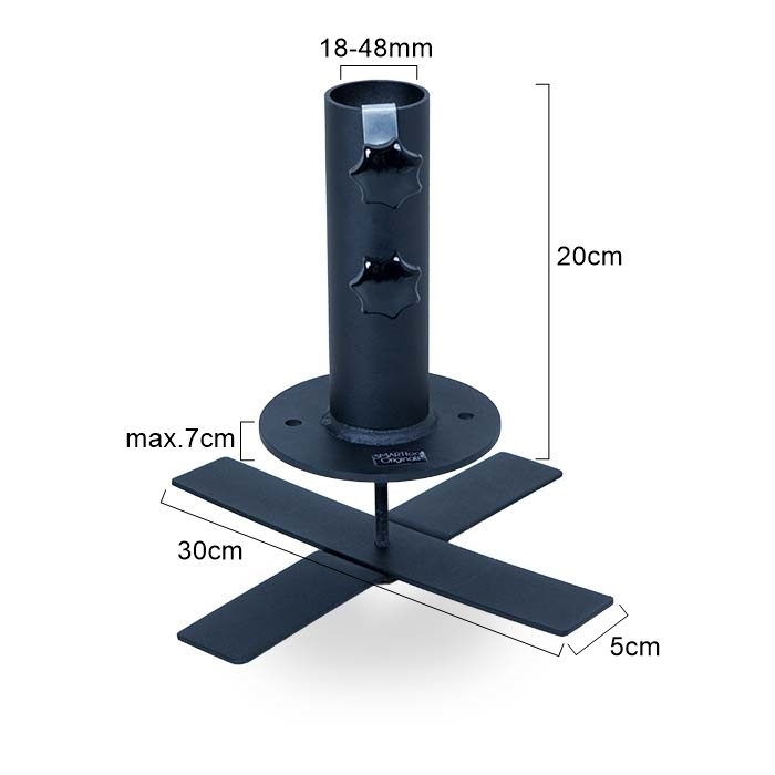 James Dyson Lam Serena Parasolvoet - Smartfoot tegels - Parasol-shop.nl