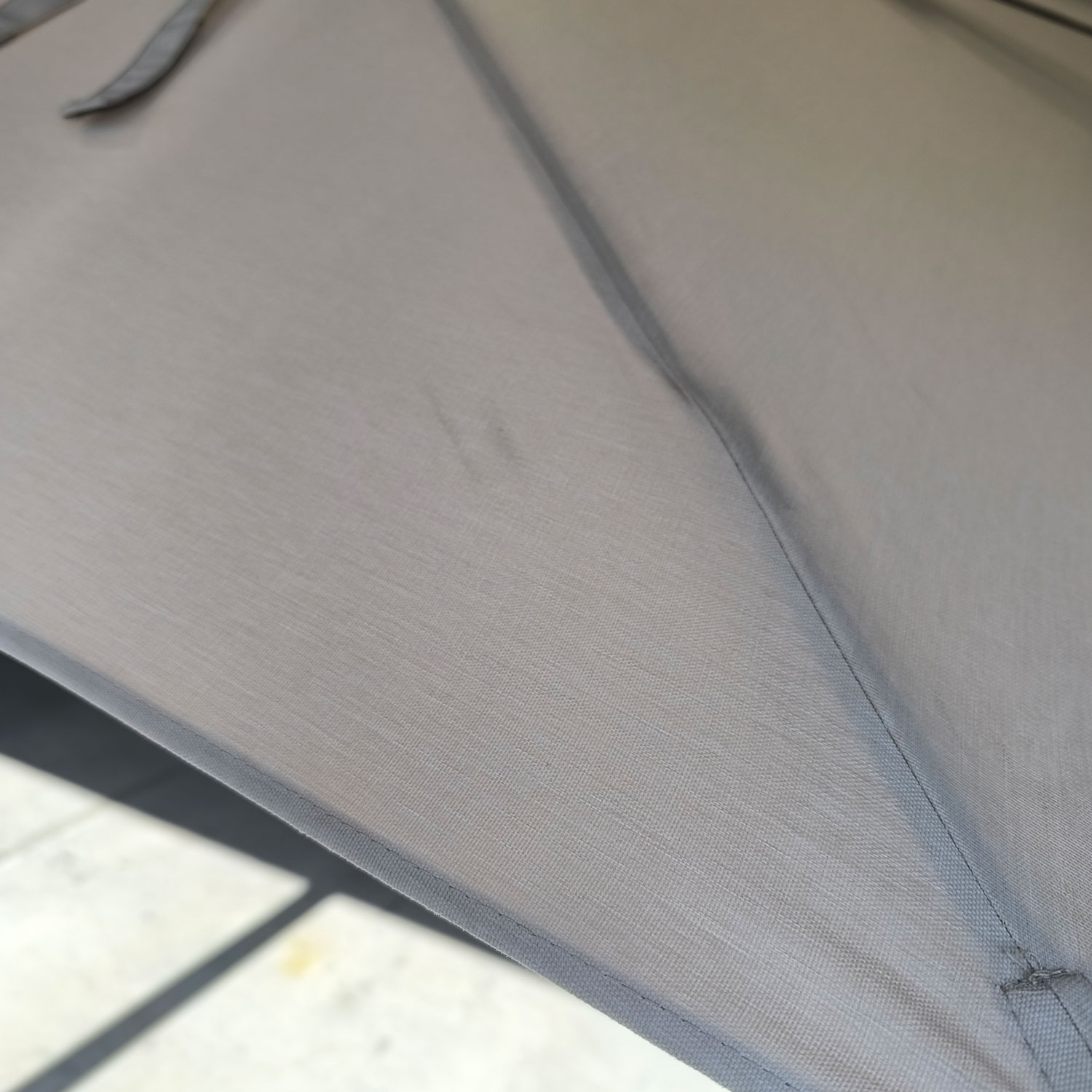 Detail foto van bevuiling doek
