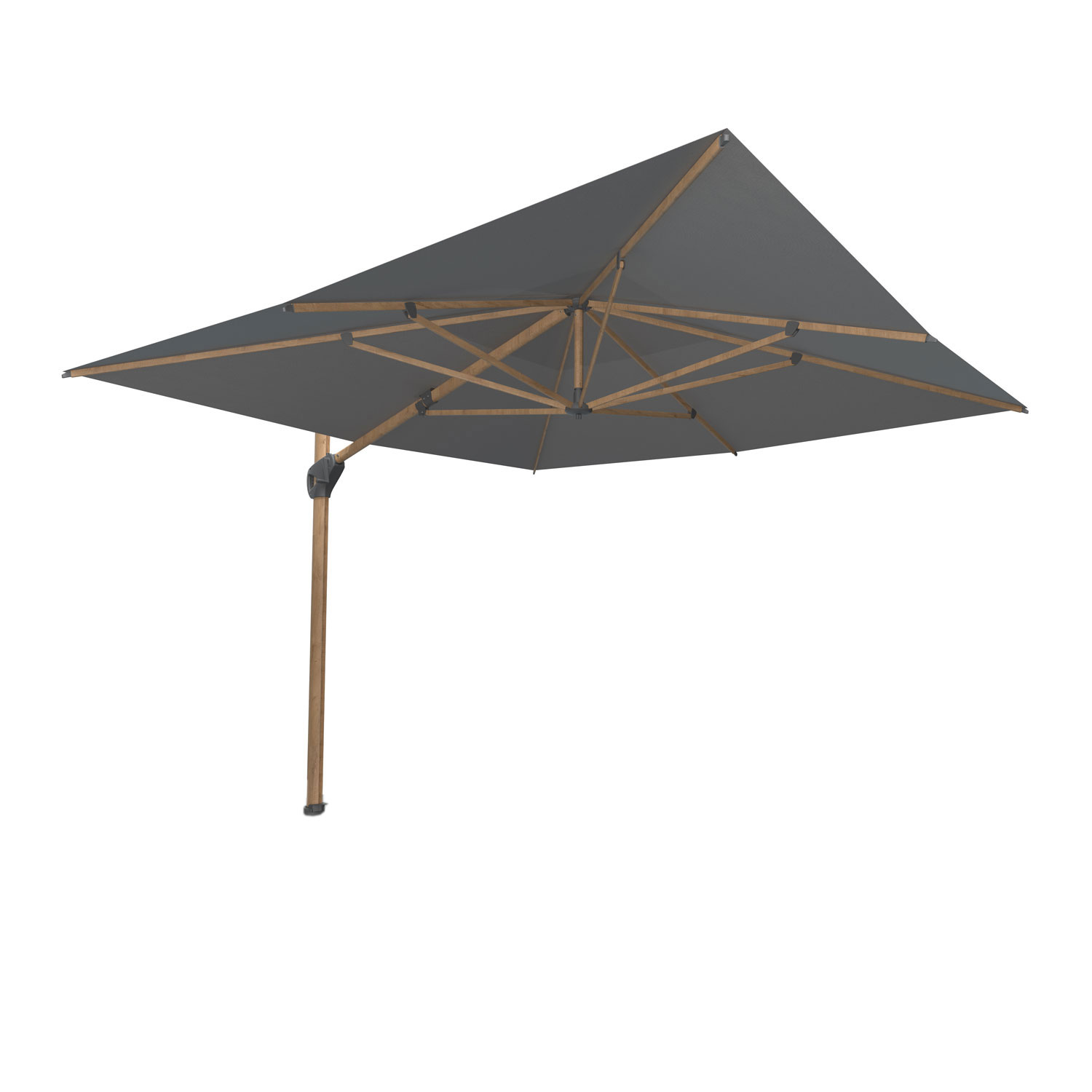Hacienda woodlook opengeklapt