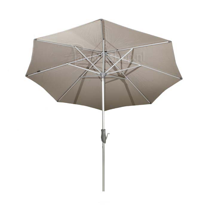 Schuin gekantelde alu-twist parasol