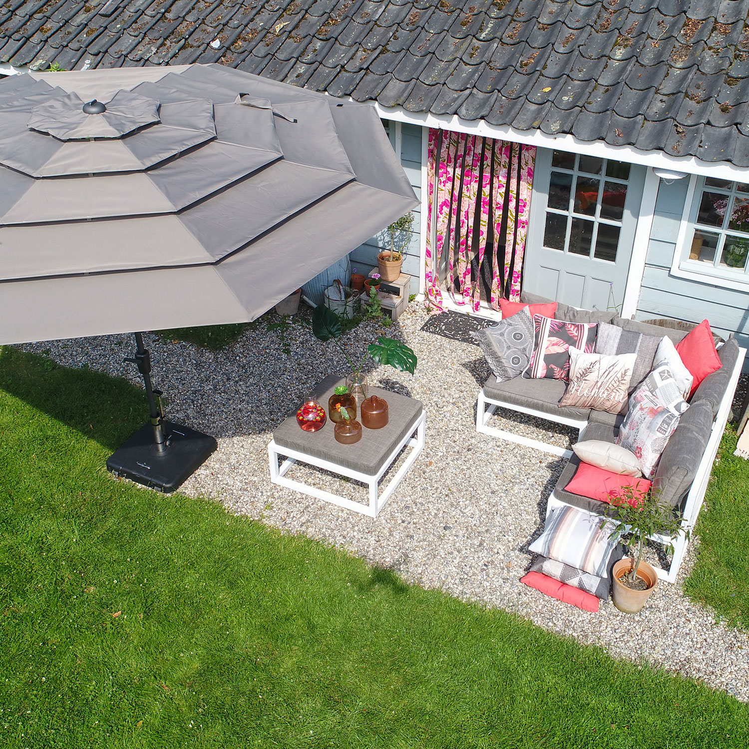 Open air parasol