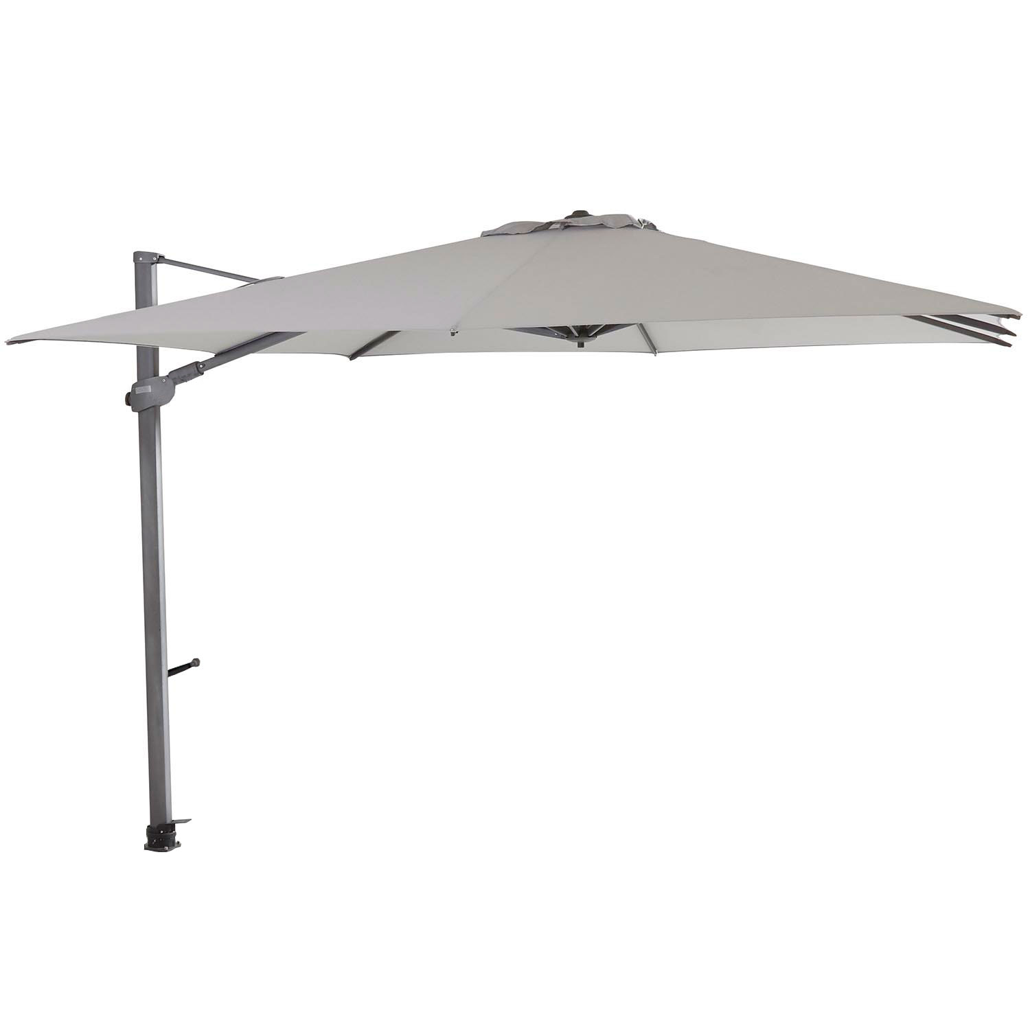 dramatisch Netto verontreiniging Zweefparasol Siesta 300x300cm mid grey - 4-Seasons - Parasol-shop.nl