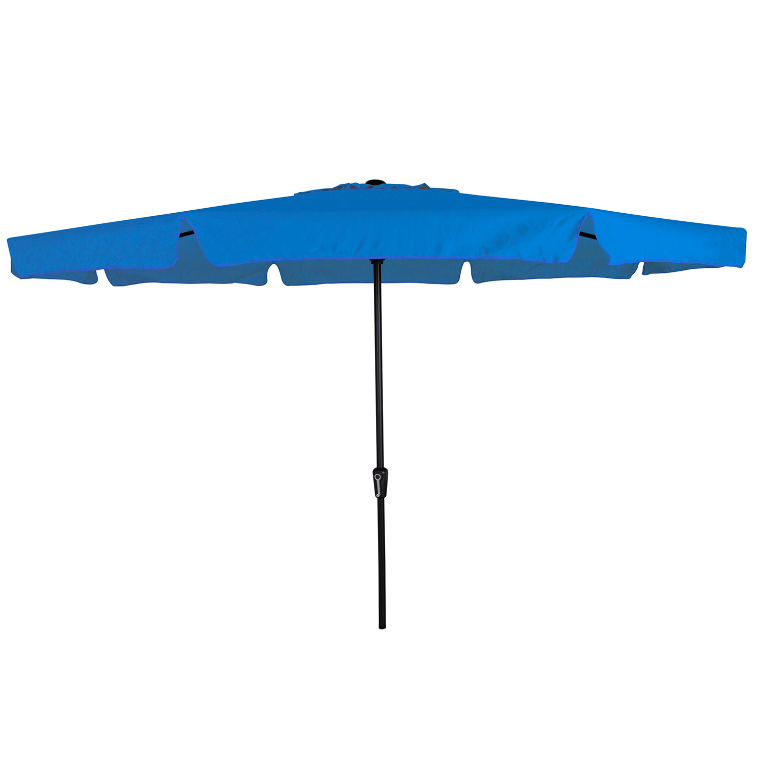 Parasol Rhodos 350cm rond (Turquoise)