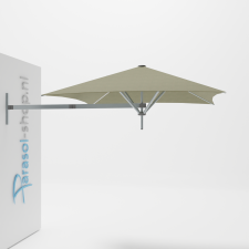 Paraflex muurparasol 190x190cm Classic arm - Colorum (Almond)