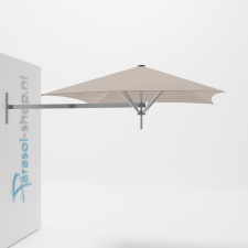 Paraflex muurparasol 190x190cm Classic arm - Colorum (Blush)