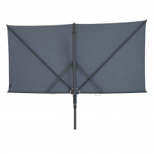 Vrijhangende zweefparasol Sunwave Square 250x125 (Safier blue)