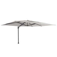 Zweefparasol Hacienda 4-Seasons 300x400cm - (mid grey)