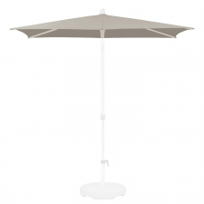 Stokparasoldoek Glatz Alu-smart - 210x150cm rechthoek (Stofklasse 2) ash