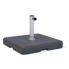 Parasolvoet beton 60kg vierkant (antraciet) - (max 55mm) (2e-kans)