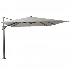 Zweefparasol Challenger T1 premium 400x300cm (Manhattan grey)