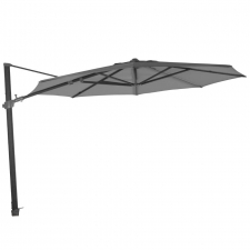 Zweefparasol Siesta premium 4-Seasons 350cm - (charcoal)