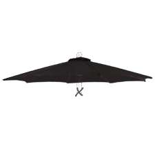 Stokparasoldoek Borek 150x200cm rechthoek zwart (olefin)