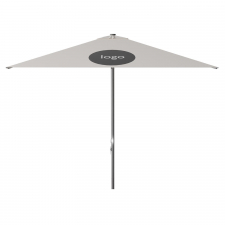 Parasol Lima 300x300cm (Off white) met bedrukking