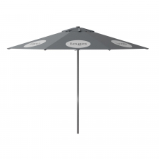 Parasol Lima 350cm rond (Grey) met bedrukking
