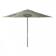 Parasol Lima 350cm rond (Sage green) met bedrukking