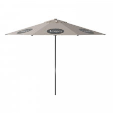 Parasol Lima 350cm rond (Vanilla ice) met bedrukking