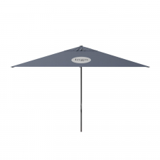 Parasol Lima 350x350cm (Safier blue) met bedrukking