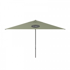 Parasol Lima 350x350cm (Sage green) met bedrukking