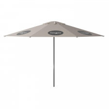 Parasol Lima 400cm rond (Vanilla ice) met bedrukking