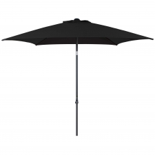 Parasol Lugo 200x200cm square (black)