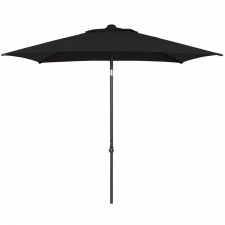 Parasol Lugo 150x210cm rectangle (black)