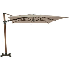 Zweefparasol Lagos 300x400 (mellow champagne)