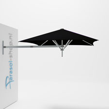 Paraflex muurparasol 200x200cm Neo arm - (Black)