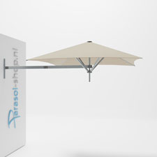 Paraflex muurparasol 200x200cm Neo arm - (Canvas)