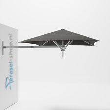 Paraflex muurparasol 200x200cm Neo arm - (Flanelle)