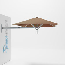 Paraflex muurparasol 200x200cm Neo arm - (Terra)
