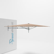 Paraflex muurparasol 230x230cm Neo arm - (Avena)