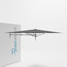 Paraflex muurparasol 230x230cm Neo arm - (Black)