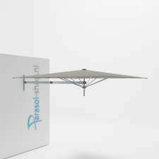 Paraflex muurparasol 230x230cm Neo arm - (Flanelle)