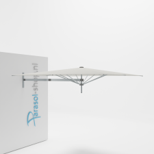 Paraflex muurparasol 230x230cm Neo arm - (Natural)
