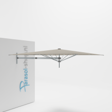 Paraflex muurparasol 230x230cm Neo arm - (Taupe)