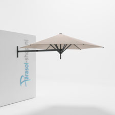 Paraflex muurparasol 270cm zwarte Neo arm - (Lin)