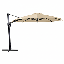 Zweefparasol Palmas 330cm rond (dessert sand)