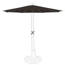 Stokparasoldoek Glatz Smart - 300cm rond (Stofklasse 4)