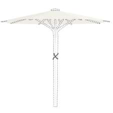 Stokparasoldoek Glatz Fortino® Riviera - 300cm rond (Stofklasse 2)