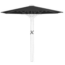 Stokparasoldoek Glatz Fortino® Riviera - 300cm rond (Stofklasse 4)