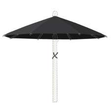 Stokparasoldoek Glatz Piazzino - 300cm rond (Stofklasse 4)