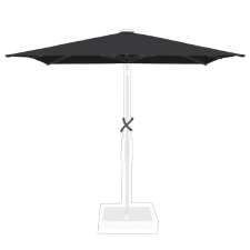 Stokparasoldoek Glatz Twist - 240x240cm vierkant (Stofklasse 4)