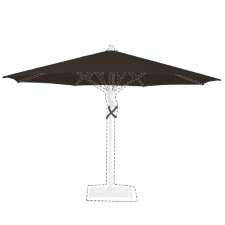 Stokparasoldoek Glatz Fortello® - 400cm rond (Stofklasse 4)